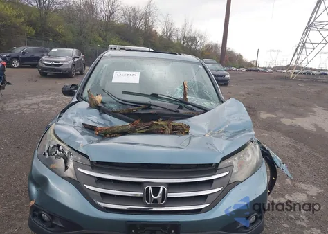 2013 Honda Cr-V Ex из США, поврежденный, VIN 5J6RM4H51DL013390